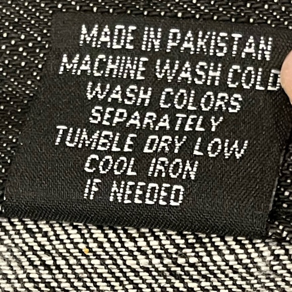 🌸  Diamond Stash mens black denim jeans with paint splatters size 38 - Picture 10 of 13